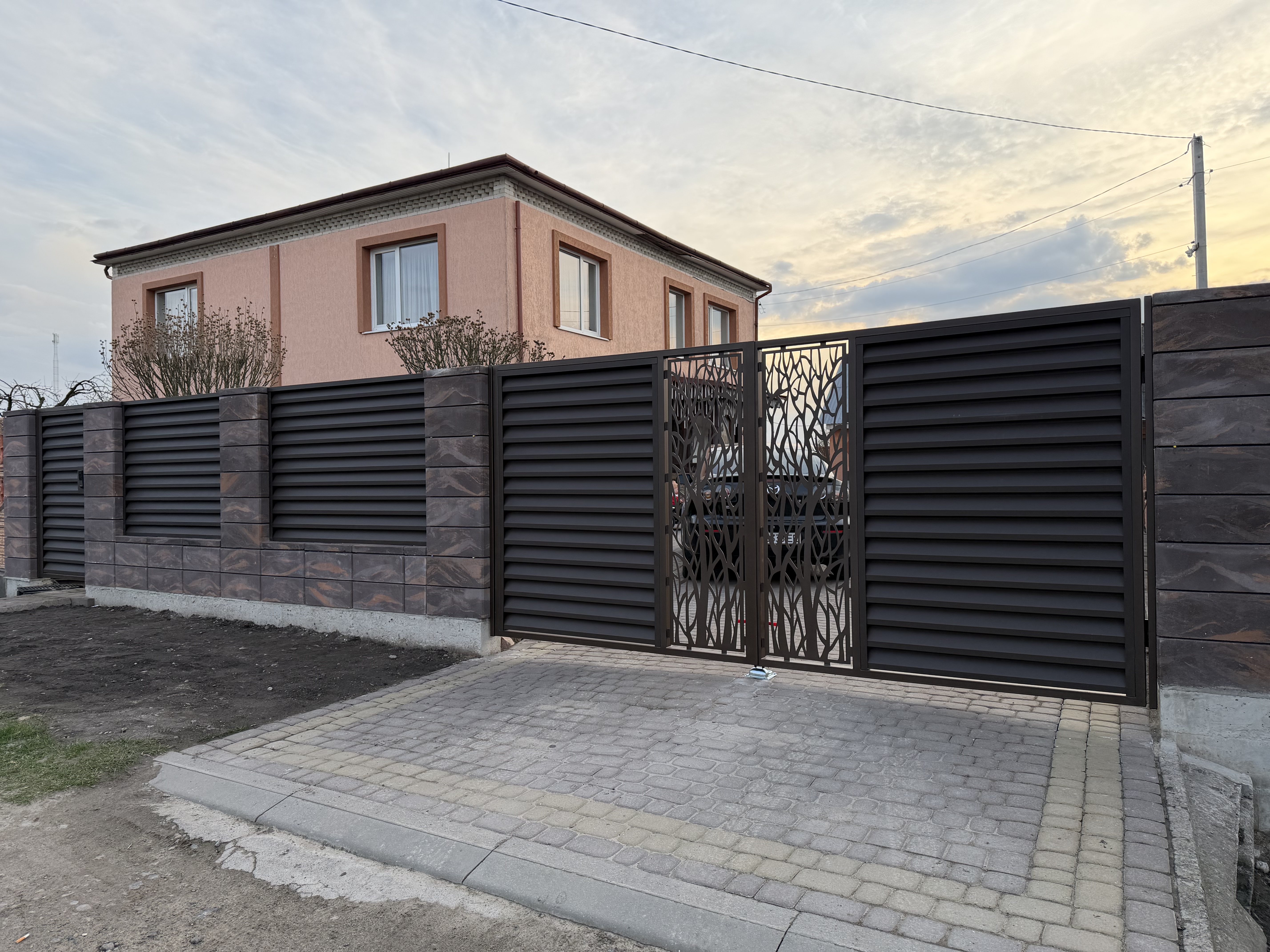 ВОРОТА розпашні та хвіртка 1